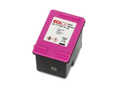 COLOP e-mark go Black Pigment Ink  Cartridge - Standard Image - 1
