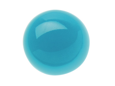 Turquoise, Round Cabochon 8mm,     Stabalised