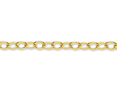 18ct Yellow Gold 1.5mm Loose Trace Chain