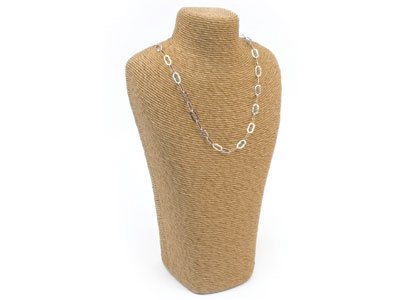 Sterling Silver 6.0mm Loose Oval   Link Chain, 100% Recycled Silver - Standard Image - 3