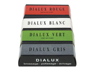 Dialux Set Of 4 Metal Polishing    Bars, 4x 100g For Gold, Silver And Other Metals