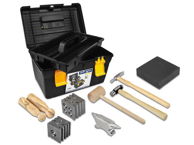 Starter Metal Forming Bench Kit, 8 Pieces With Tool Box - Standard Image - 1