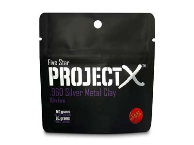 Project X .960 Sterling Silver Clay 60g And Rehydration Fluid 30ml      Bundle - Standard Image - 2