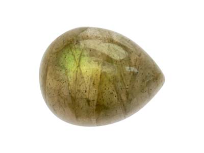 Labradorite, Pear Cabochon, 10x7mm - Standard Image - 1