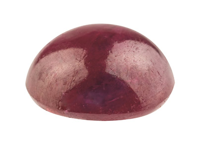 Ruby, Round Cabochon, 2mm - Standard Image - 1