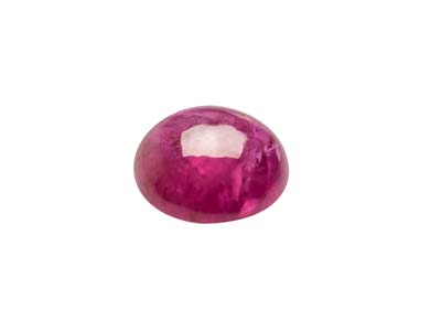 Ruby, Round Cabochon, 4mm - Standard Image - 3