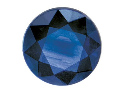 Sapphire,-Round,-2mm