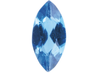 London Blue Topaz, Marquise,       5x2.5mm, Treated