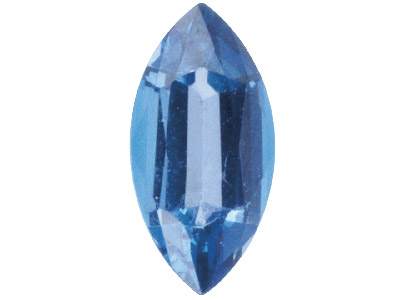 London Blue Topaz, Marquise, 8x4mm, Treated - Standard Image - 1
