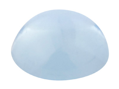 Sky Blue Topaz, Round Cabochon 5mm, Treated - Standard Image - 1