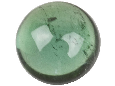 Green-Tourmaline,-Round-Cabochon---6mm