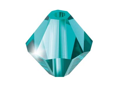 Preciosa Crystal Pack of 24,       Bicone, 4mm, Blue Zircon - Standard Image - 1