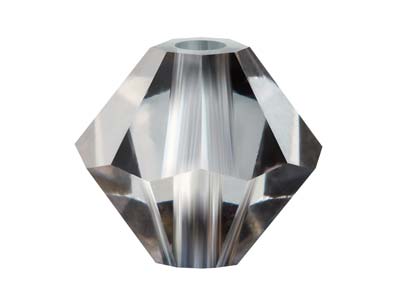 Preciosa Crystal Pack of 24,       Bicone, 4mm, Crystal Valentinite - Standard Image - 1