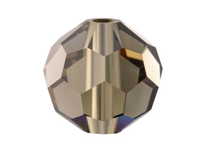 Preciosa Crystal Pack of 12, Round Bead, 4mm, Black Diamond - Standard Image - 1