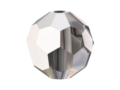 Preciosa Crystal Pack of 12, Round Bead, 4mm, Crystal Labrador