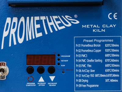 Prometheus Mini Kiln PRO-1 Prg     Preset For Metal Clay - Standard Image - 5