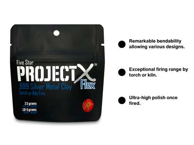 Project X .999 Fine Silver Flex    Clay 18.5g - Standard Image - 2