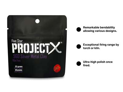 Project X .960 Sterling Silver Clay 30g - Standard Image - 2