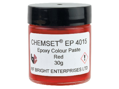 Epoxy Colour Paste, Opaque Red,    30g, UN3082
