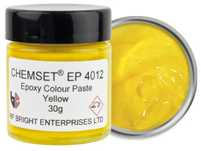 Epoxy Colour Paste, Opaque Yellow, 30g, UN3082 - Standard Image - 2