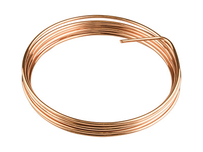 Copper Round Wire 2.5mm X 3m Fully Annealed - Standard Image - 1