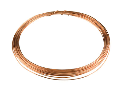 Copper Square Wire 0.6mm X 7.5m    Fully Annealed - Standard Image - 1