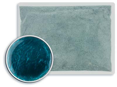 WG Ball Transparent Enamel         Turquoise 431 25g Lead Free - Standard Image - 1