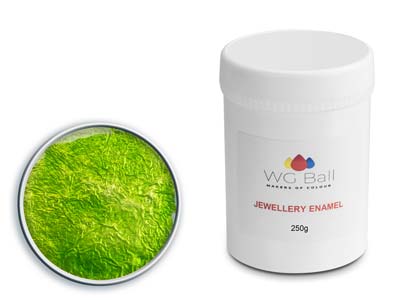 WG Ball Transparent Enamel Lime    Green 401 250g Lead Free - Standard Image - 1