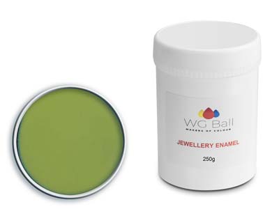 WG Ball Opaque Enamel Spring Green 661 250g Lead Free - Standard Image - 1