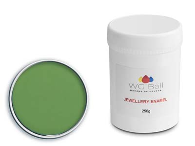 WG Ball Opaque Enamel Celadon Green 664 250g Lead Free - Standard Image - 1