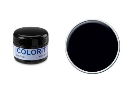 COLORIT Resin, Deep Black Base     Colour, 5g