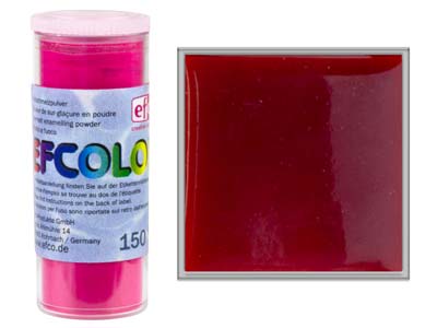 Efcolor Enamel Transparent Red 10ml