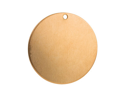Copper Blanks Round Pack of 10 29mm X 1mm