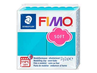 Fimo Soft Peppermint 57g Polymer    Clay Block Fimo Colour Reference 39 - Standard Image - 1