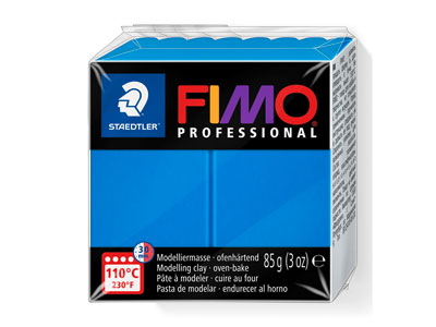Fimo Professional True Blue 85g    Polymer Clay Block Fimo Colour     Reference 300