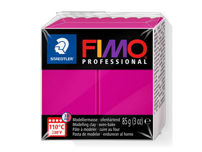 Fimo Professional Magenta 85g      Polymer Clay Block Fimo Colour     Reference 210