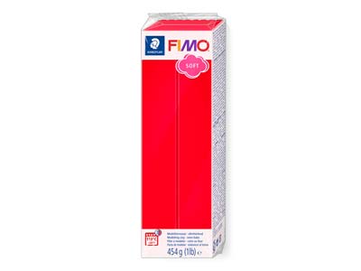 Fimo Soft Indian Red 454g Polymer   Clay Block Fimo Colour Reference 24