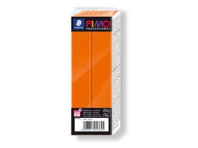 Fimo Professional Orange 454g      Polymer Clay Block Fimo Colour     Reference 4 - Standard Image - 1