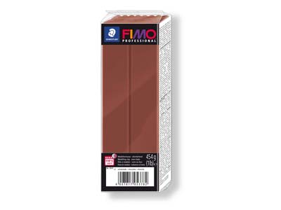 Fimo Professional Chocolate 454g   Polymer Clay Block Fimo Colour     Reference 77 - Standard Image - 1