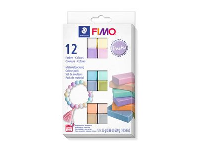 Fimo Soft Colour Pack Pastel       Pack of 12,