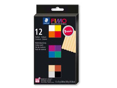 Fimo Professional Colour           Pack of 12,