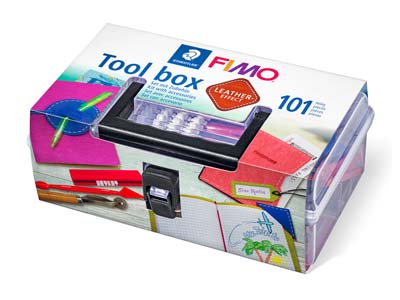 Fimo Leather Effect Tool Box 15 Pcs - Standard Image - 2