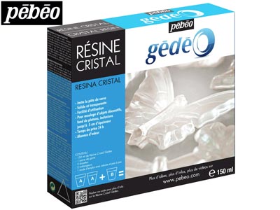 Gedeo Resin, Clear Crystal, 150ml  Un3082un3066