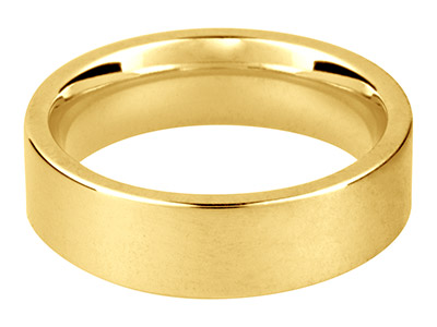 9ct Yellow Gold Easy Fit           Wedding Ring 2.0mm, Size K, 1.8g   Medium Weight, Hallmarked, Wall    Thickness 1.43mm, 100 Recycled    Gold