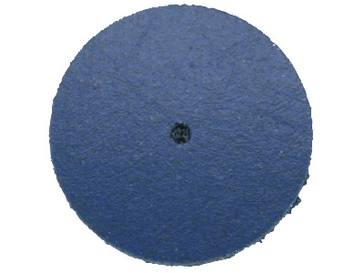 Eveflex Rubber Wheel, 501 Blue -   Coarse, 23 X 3mm