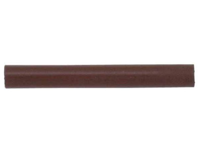 Small Rubber Cylinder Burr, Brown, Fine Soft, 3 X 23mm