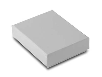 Grey Card Soft Touch Pendant Box - Standard Image - 2