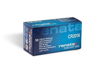 Renata Watch Battery 2016, Box Of  10 - Standard Image - 2
