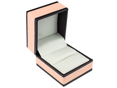 Vintage Pink Ring Box