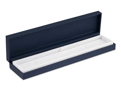 Premium Blue Soft Touch Bracelet   Box - Standard Image - 1